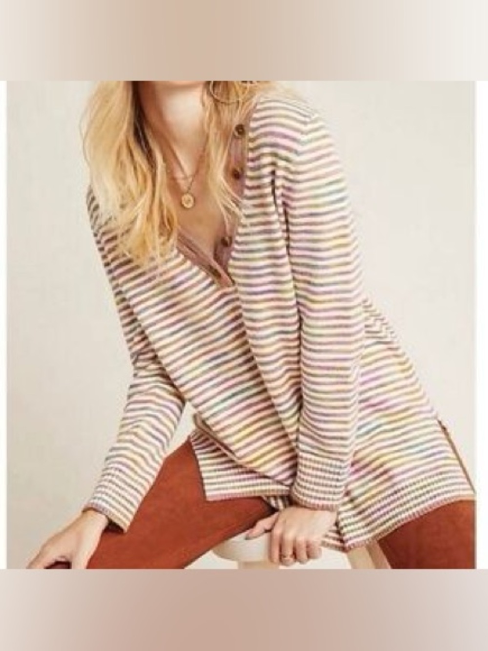 Anthropologie Striped Sweater